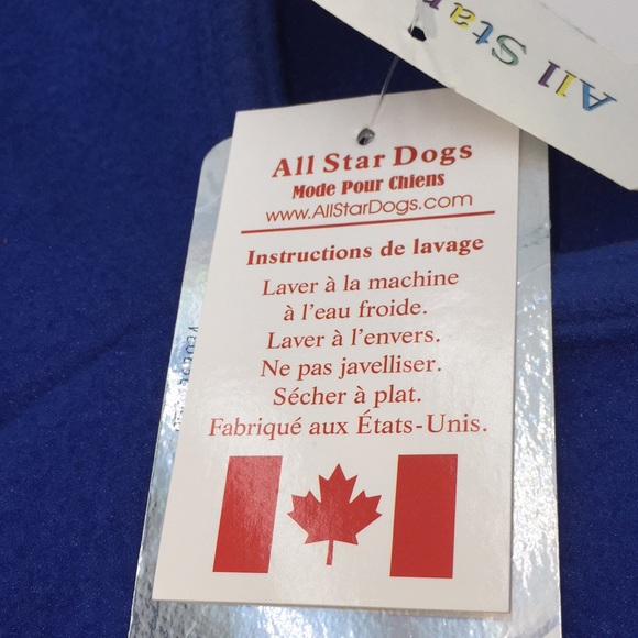 NHL Toronto Maple Leafs Dog Pet Fleece Blue Hoodie Sweater Size XX-Large - Picture 6 of 12